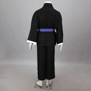Men and Children Bleach Costume Tosen Kaname Cosplay Kimono Full Outfit