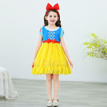 Load image into Gallery viewer, Princess Costume Snow White Summer Dress With Accessories For Toddler Girls Party