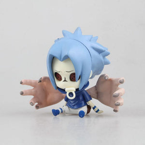 8cm Cute Chibi Naruto Figure Gaara Naruto Sasuke Figure Toys With Box