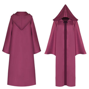 Star Wars Costume Darth Vader Anakin Skywalker Cosplay Cloak Solid Color Robe For Unisex