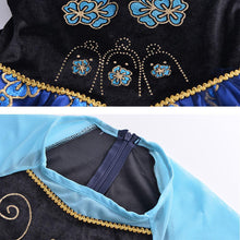 Load image into Gallery viewer, Kids Frozen Costume Princess Anna Cosplay Dress With Accessories and Cape For Girs Birthday and Party