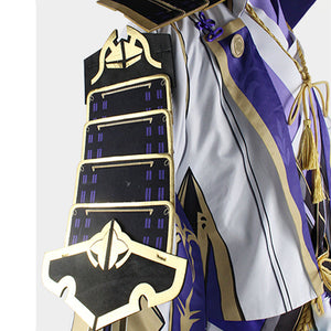 Genshin Impact Costume Kamisato Ayato Cosplay Full Set Halloween Costume For Men