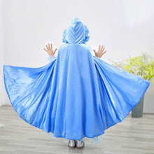 Load image into Gallery viewer, Kids Frozen Snow White Beauty and the Beast Costume Princess Elsa Anna Belle Cosplay Capes Robe