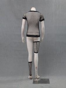 Naruto Shippuden Nara Temari Cosplay Clothes Set