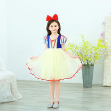 Load image into Gallery viewer, High Quality Princess Costume Snow White Dress With Accessories For Girls Party