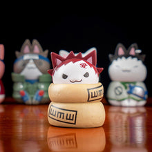 Load image into Gallery viewer, 8Pcs 7cm Cat Cosplay Naruto Figure Naruto Itachi Sasuke Sakura Kakashi Cute Chibi Toys