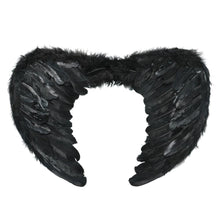 Load image into Gallery viewer, For Kids Maleficent Costume Evil Witch Cosplay Set With Wings and Horn Hat For Halloween Party