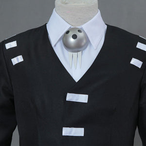 Soul Eater Costume Death The Kid Cosplay Set For Men and Kids