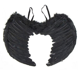 Maleficent Costume Evil Witch Cosplay Set With Wings and Horn Hat For Kids Halloween Party