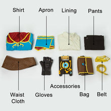 Load image into Gallery viewer, Womens The Legend of Zelda Breath of the Wild Princess Zelda High Quality Cosplay Costume