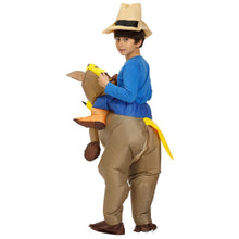 Load image into Gallery viewer, Inflatable Horse Bull Unicorn Cosplay Costume Halloween Christmas Party For Kids