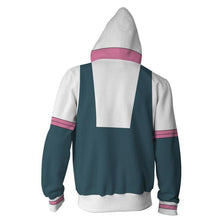 Load image into Gallery viewer, Mens My Hero Academia Printed Zippered Trainning Suit Hoodie Sweatshirt