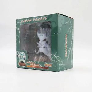 10cm Naruto Figure Pikachu Cosplay Naruto Madara Sasuke Senju Hashirama Cute Figure Toys