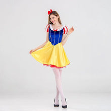 Load image into Gallery viewer, Women&#39;s Snow White Costume Adult Princess Costumes Dress With Stocking and Headband