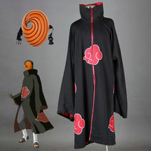 Load image into Gallery viewer, Men and Kids Naruto Akatsuki Uchiha Obito Robe Cloak Cosplay With Mask